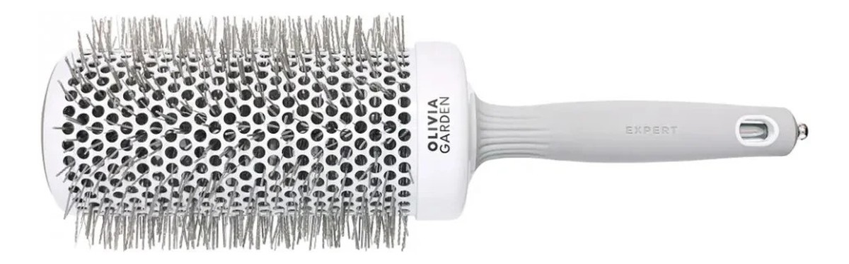 speed wavy bristles szczotka do suszenia i modelowania włosów white/grey 65mm