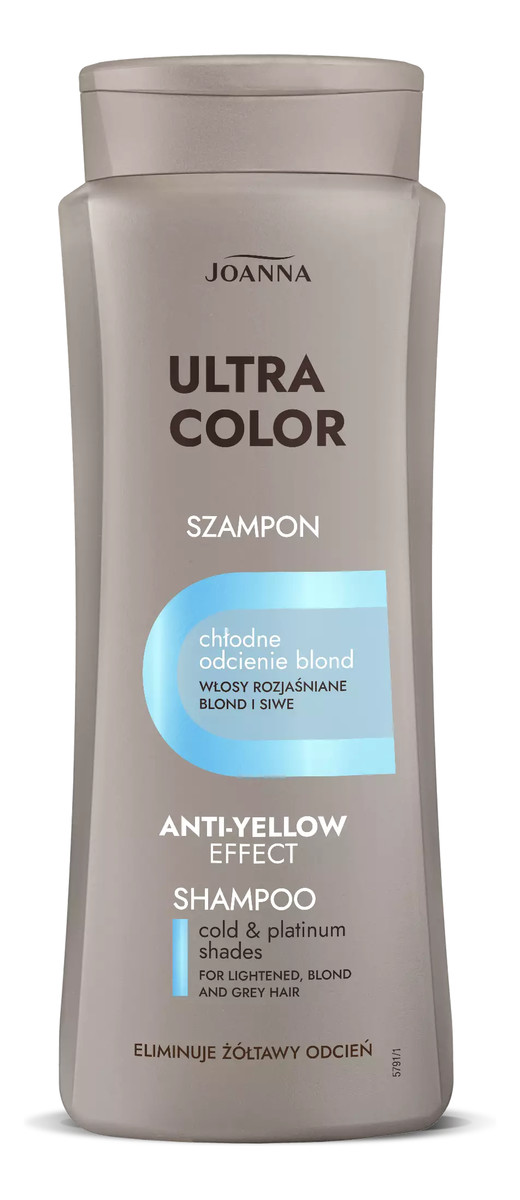Szampon do włosów blond rozjaśnianych i siwych