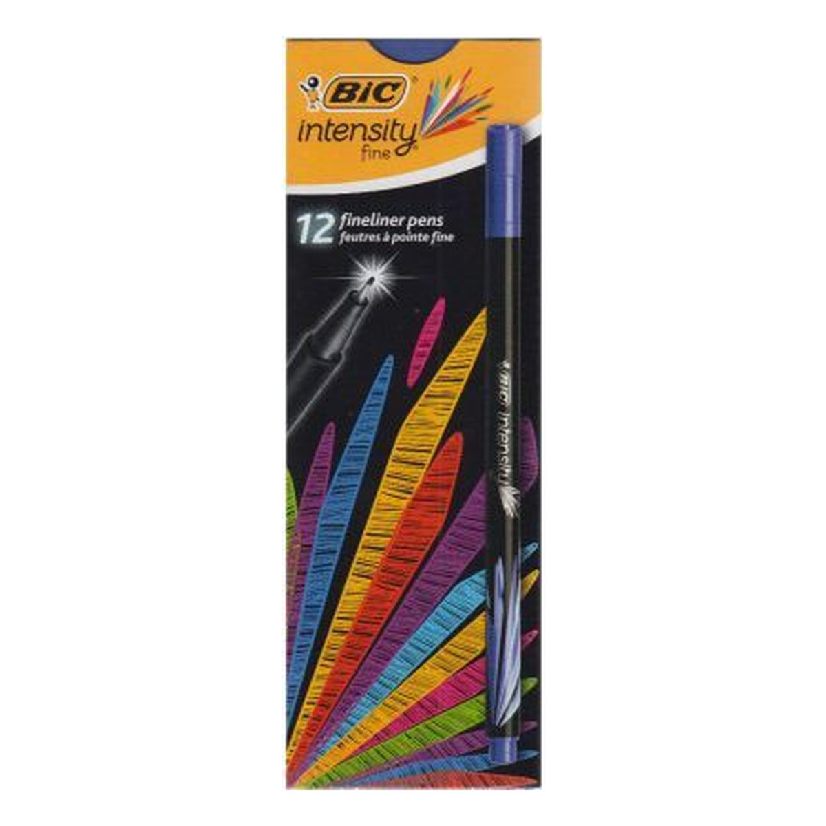 Bic Cienkopis Intenstity fine - niebieski (12szt)