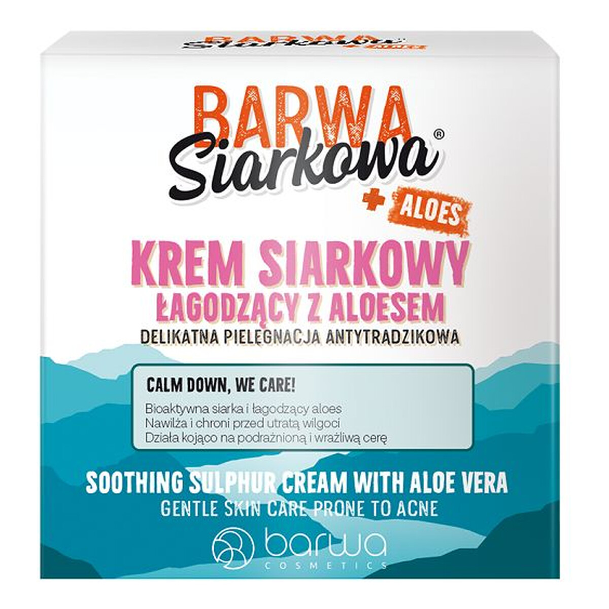 Barwa Siarkowa łagodzący Krem z Aloesem 50ml