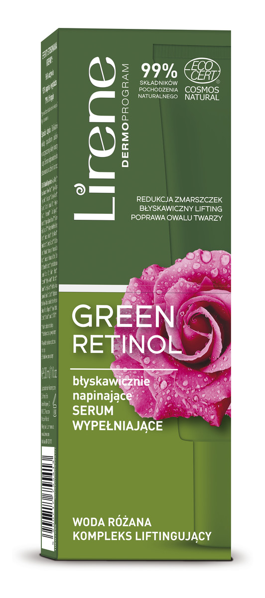 Błyskawicznie napinające serum wypełniające