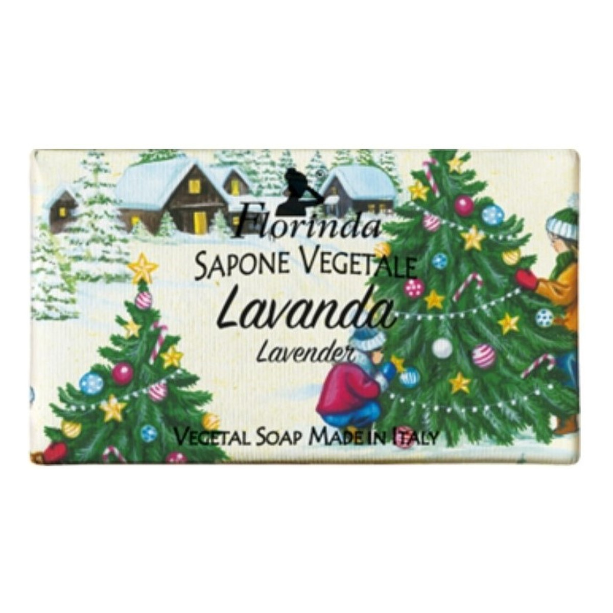 Florinda Xmas Mydło w kostce lawenda 100g