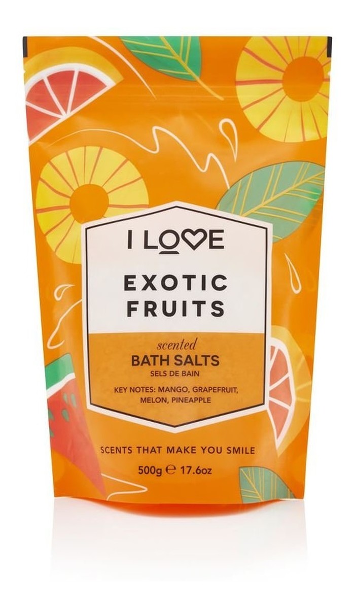 Scented bath salts kojąco-relaksująca sól do kąpieli exotic fruits