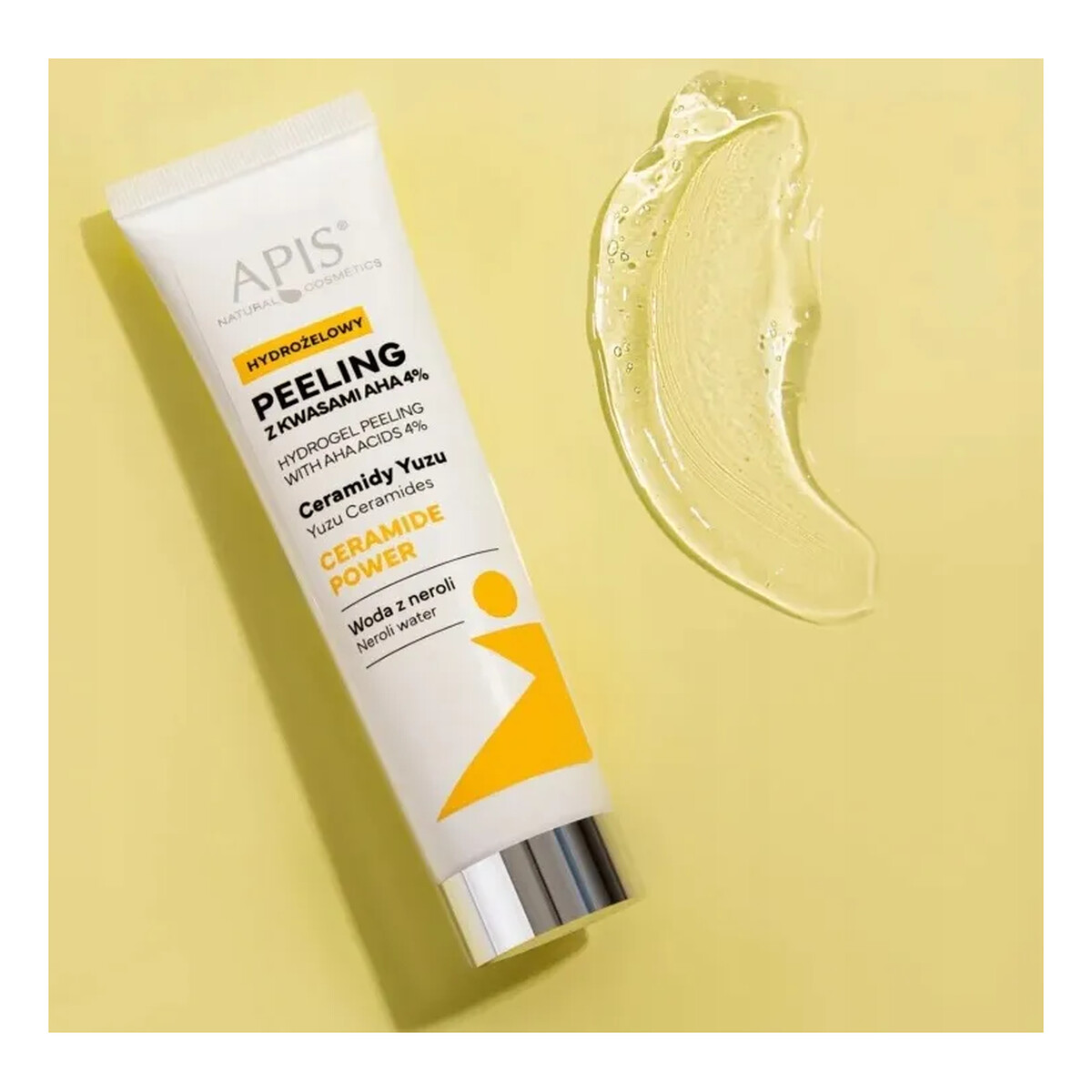 Apis Ceramide Power Hydrożelowy Peeling do twarzy z kwasami AHA 4% 100ml