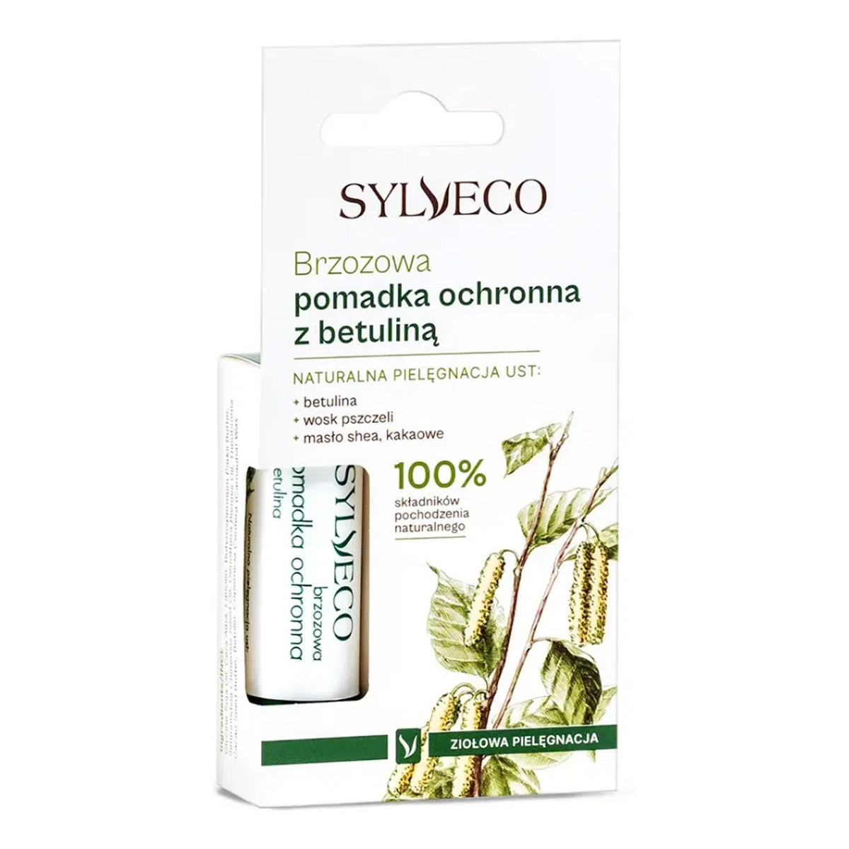 Sylveco Brzozowa Pomadka Ochronna Z Betuliną 4g