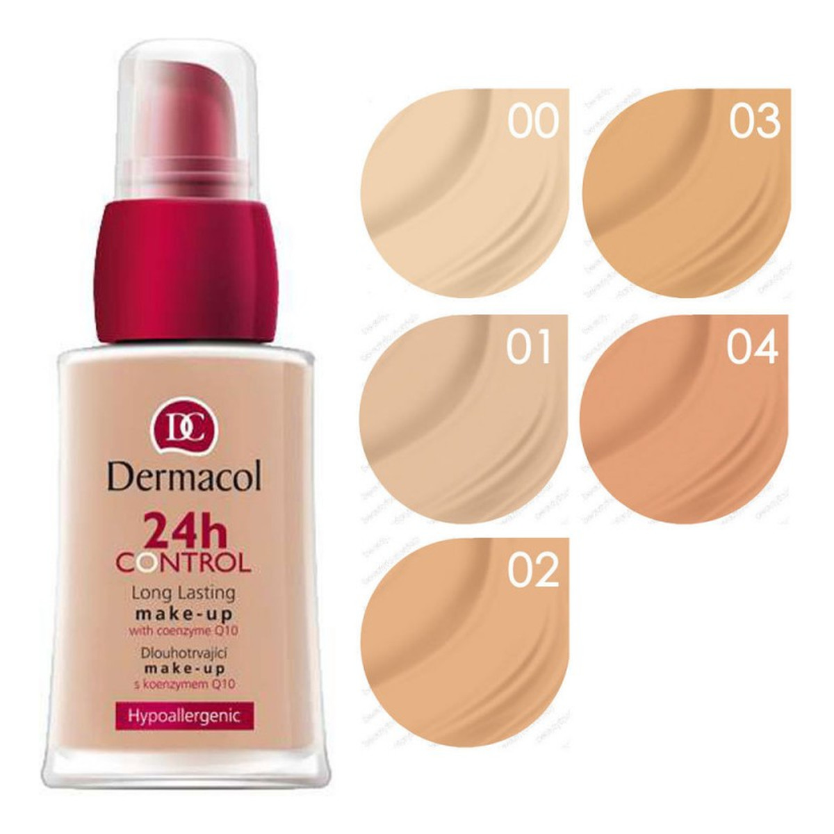 Dermacol 24h Control LONG LASTING podkład do twarzy (03) 30ml