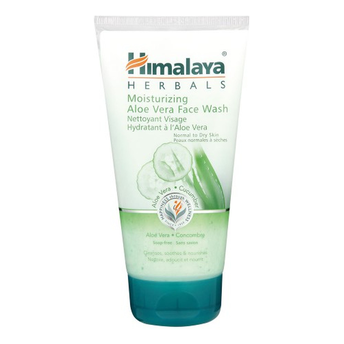 Himalaya Aloe Vera Face Wash nawilżający żel do mycia twarzy do cery normalnej i suchej 150ml