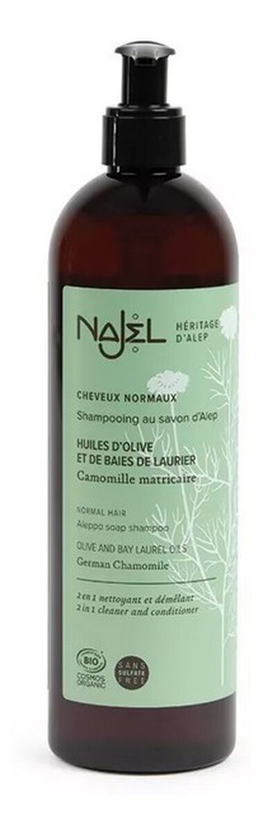 Szampon do włosów normalnych 2w1 z odżywką