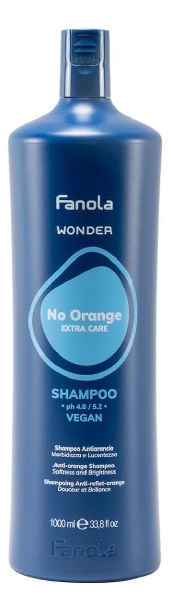 Wonder no orange extra care szampon neutralizujący ciepłe tony