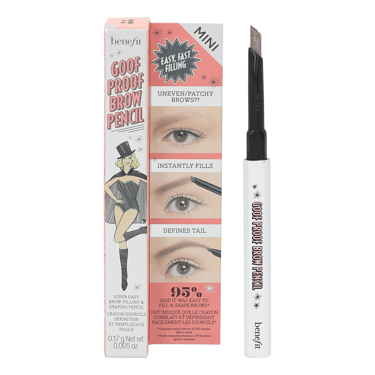 Benefit Goof Proof Brow Mini Kredka do brwi