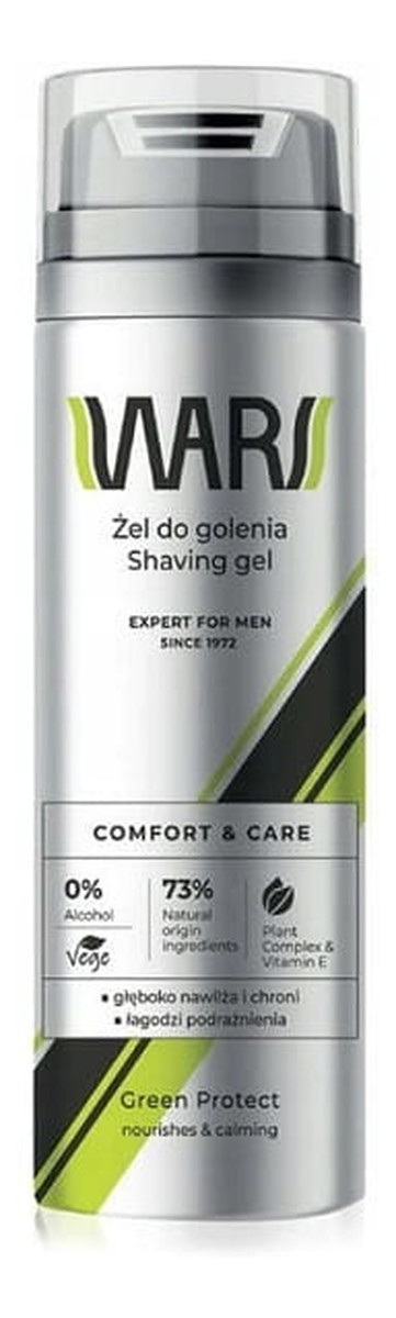 Żel do golenia Comfort & Care - Plant Complex & Vitamin E
