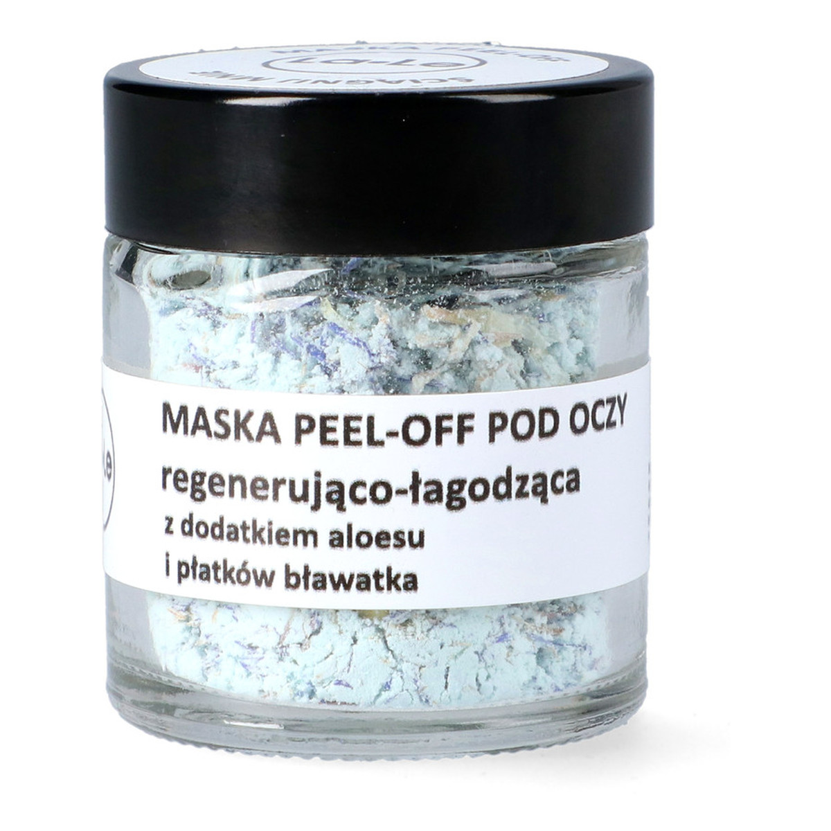 La-Le Maska peel-off pod oczy z aloesem i płatkami bławatka 30ml