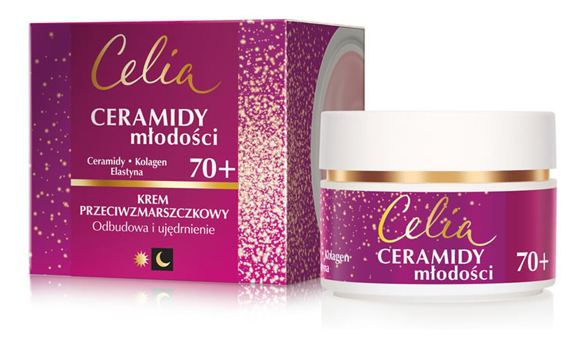 70+ krem przeciwzmarszczkowy Odbudowa i Ujędrnienie na dzień i na noc
