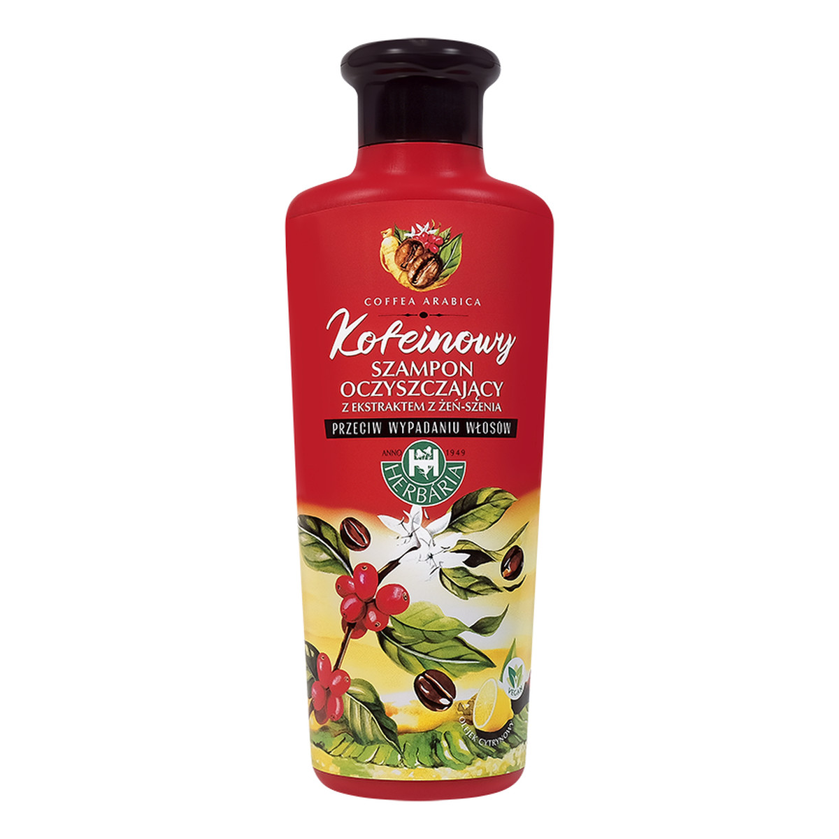 Banfi Herbaria Szampon kofeinowy żeń-szeń 250ml