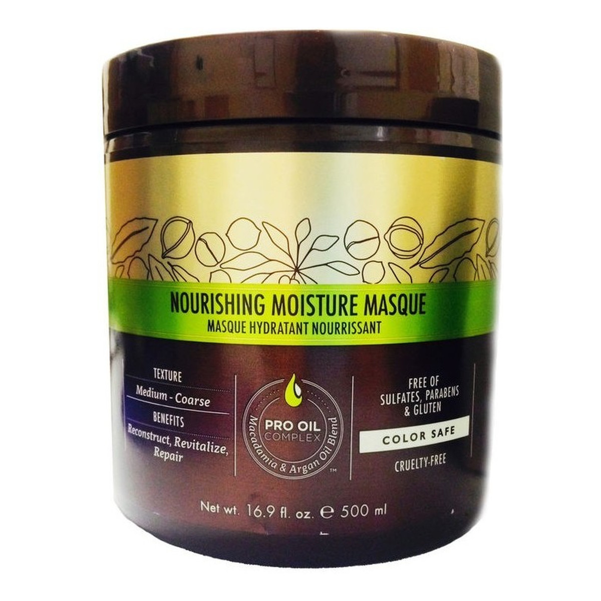 Macadamia Professional Nourishing Moisture Masque Maska nawilżająca do włosów normalnych i grubych 500ml