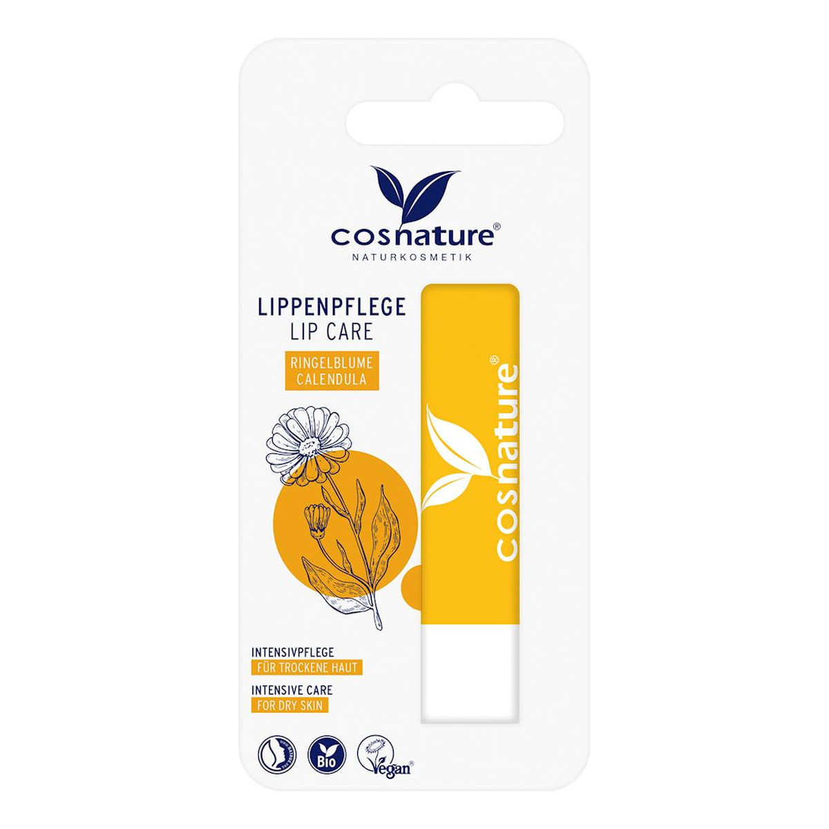 Cosnature Naturalny Ochronny Balsam Do Ust Z Nagietkiem 4g