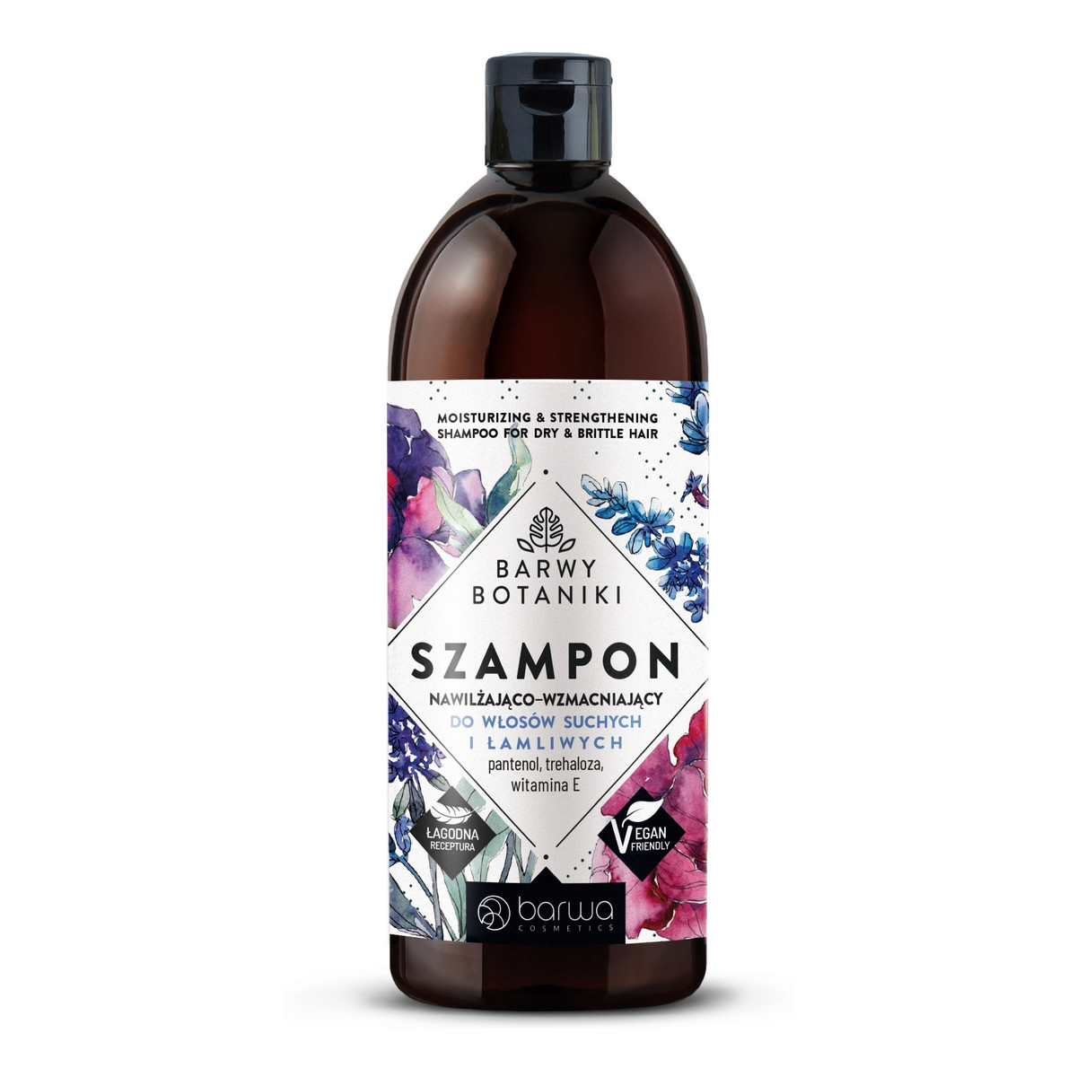 Barwa Barwy Botaniki Szampon nawilżająco - wzmacniający do włosów suchych i łamliwych 480ml