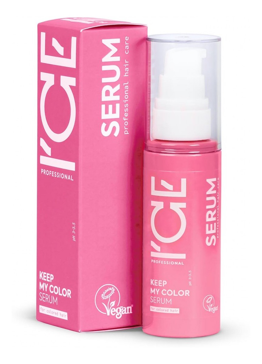 Keep My Color Wegańskie serum do włosów farbowanych