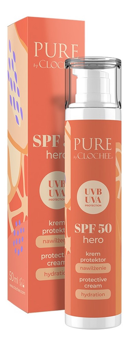 SPF 50 Hero krem protektor - nawilżenie