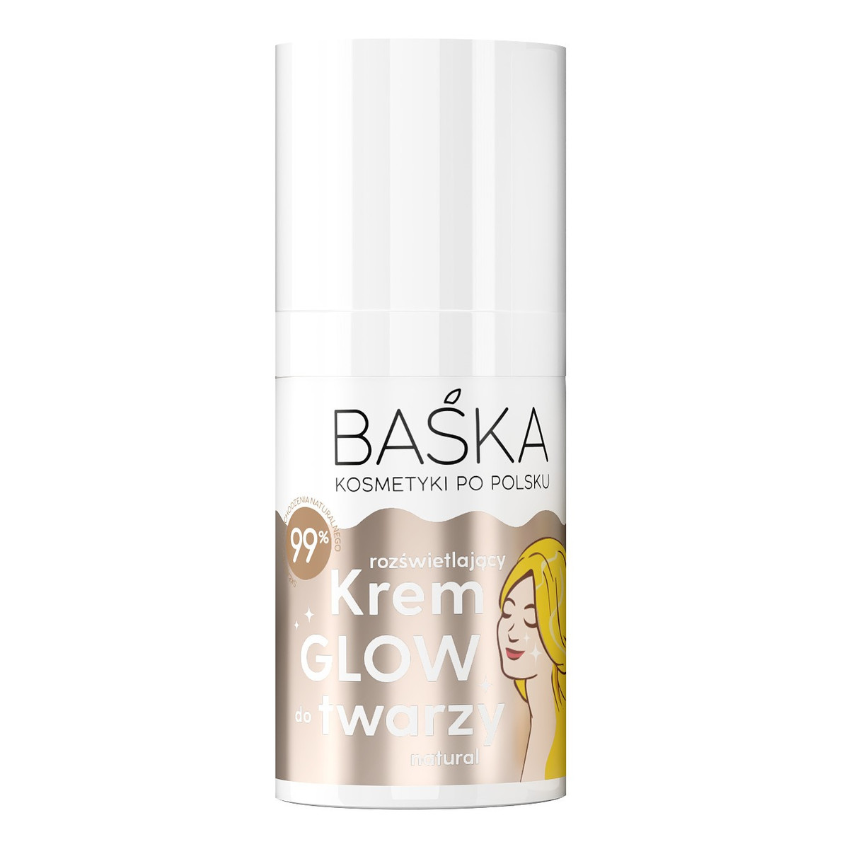 Baśka Glow Krem rozświetlający do twarzy 30ml