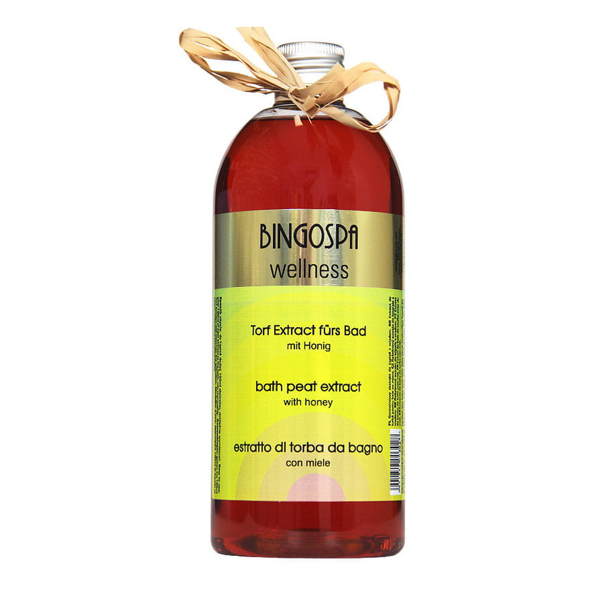 BINGOSPA Borowinowy ekstrakt do kąpieli z miodem 500ml
