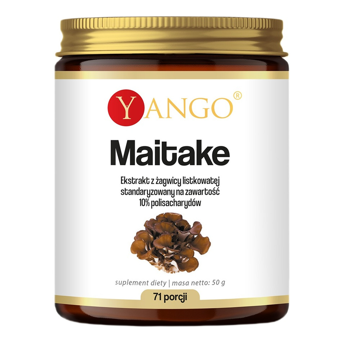 Yango Maitake ekstrakt 10% polisacharydów suplement diety 50g