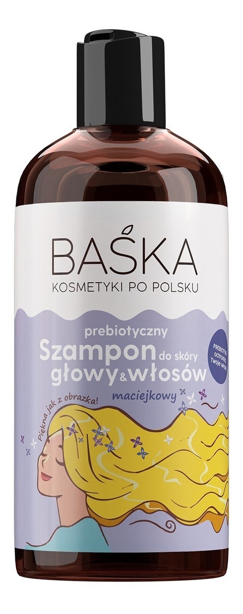 Prebiotyczny szampon do włosów-maciejkowy