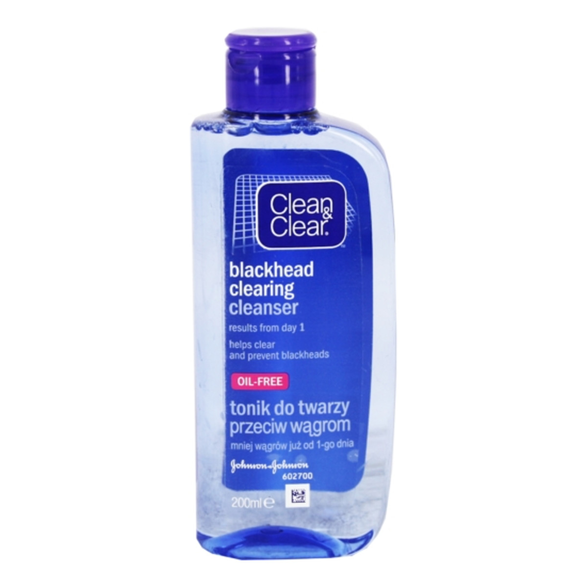 Clean & Clear Tonik Oczyszczajacy Przeciw Wągrom 200ml