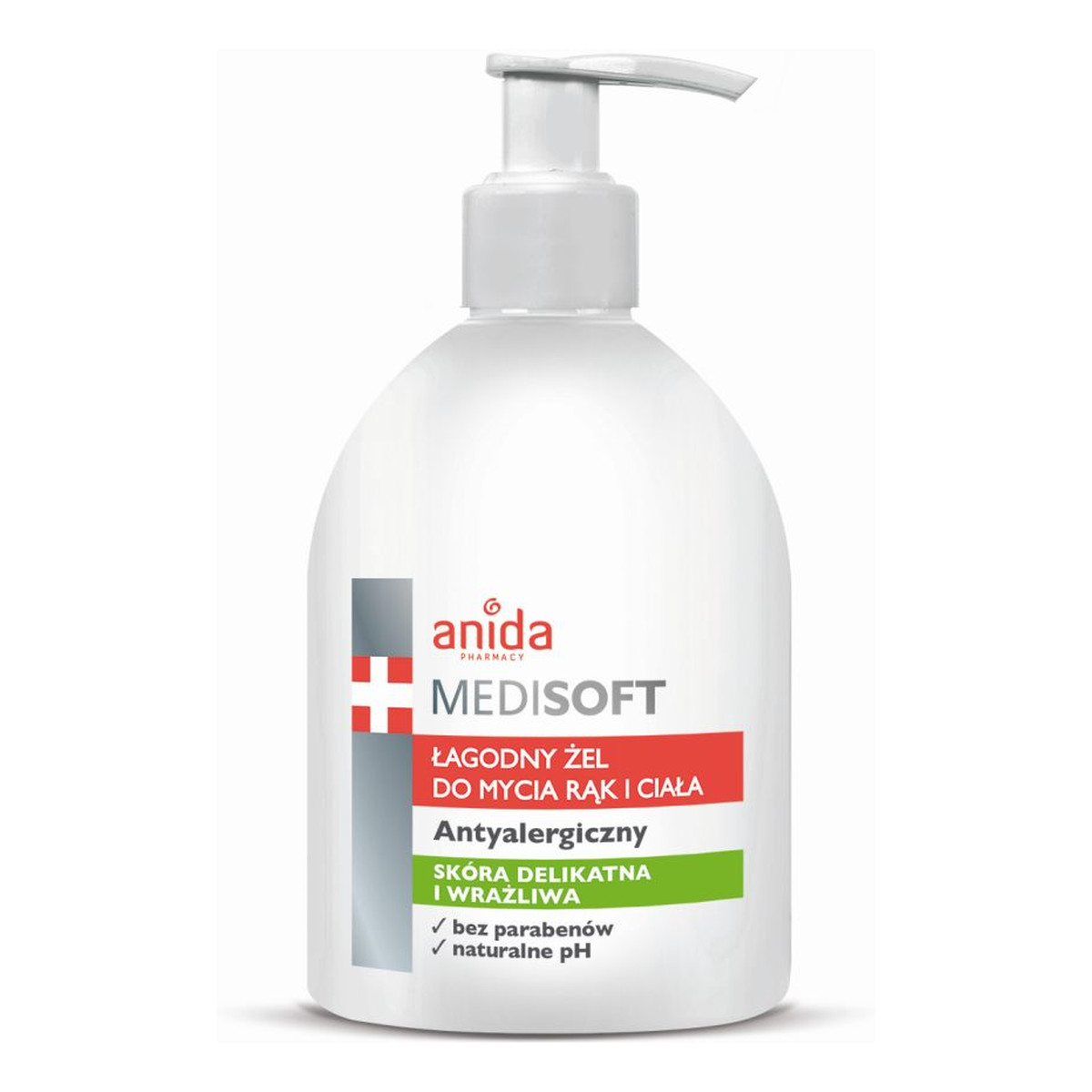 Anida Medi Soft Łagodny Żel Do Mycia Rąk i Ciała 300ml