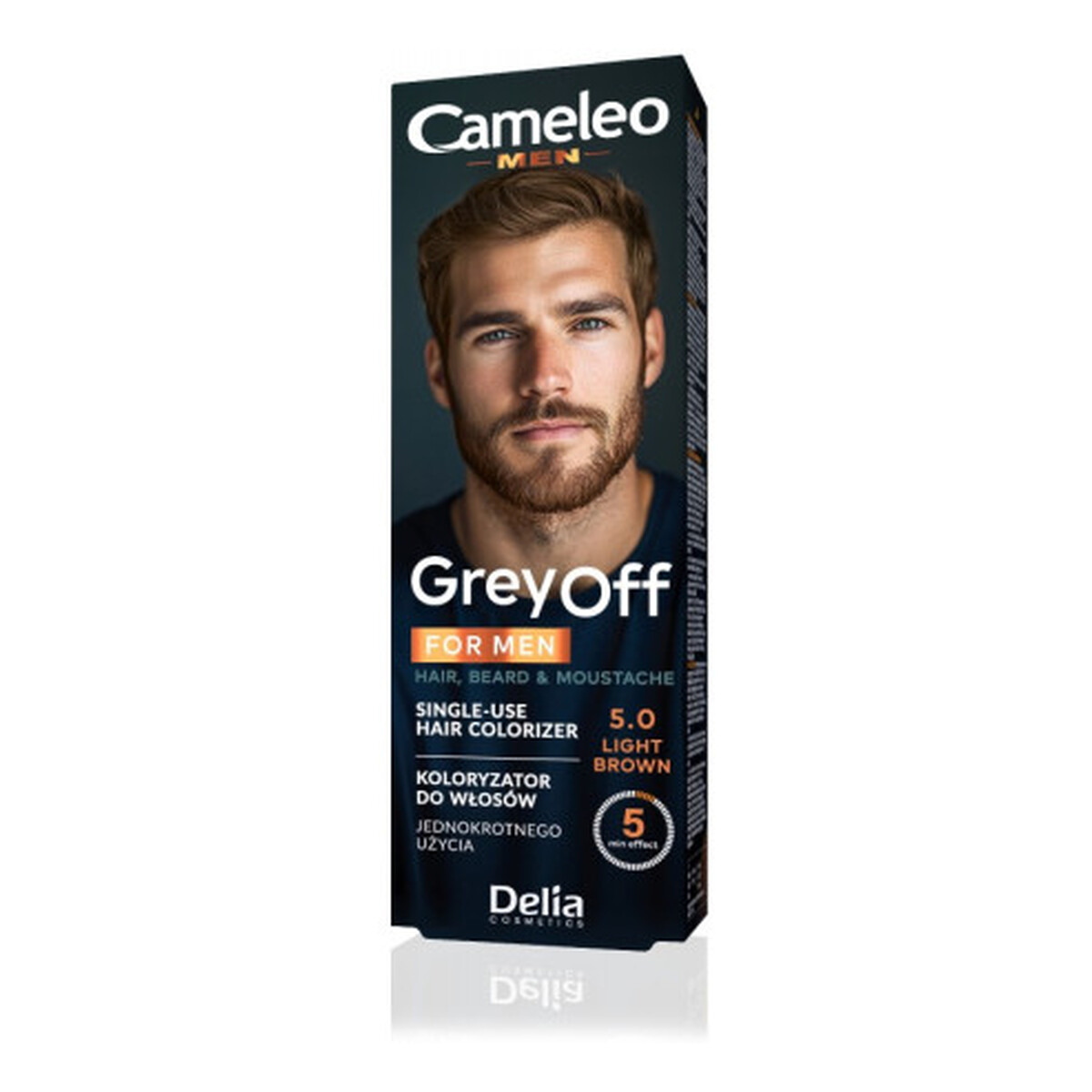 Cameleo Men Krem koloryzujący do włosów brody i wąsów 15ml