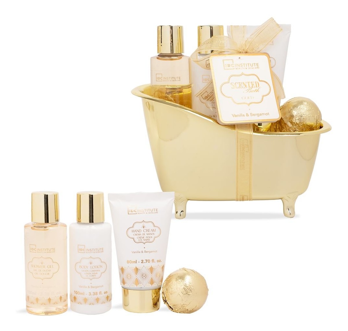 zestaw Gold bathtub 4 szt