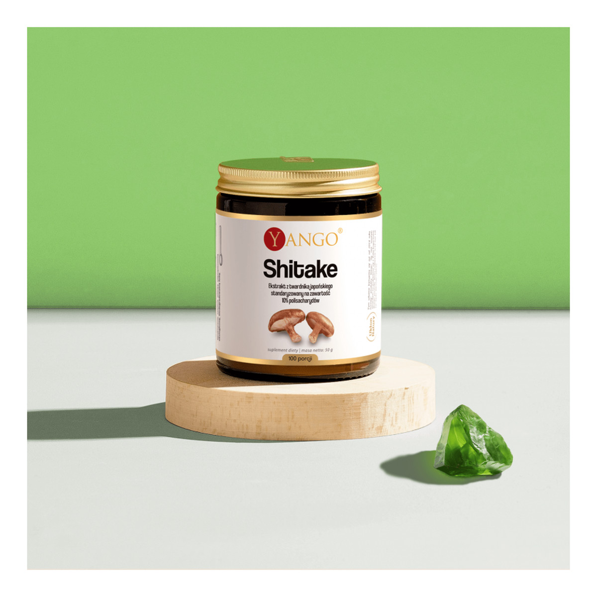 Yango Shitake ekstrakt 10% polisacharydów suplement diety 50g