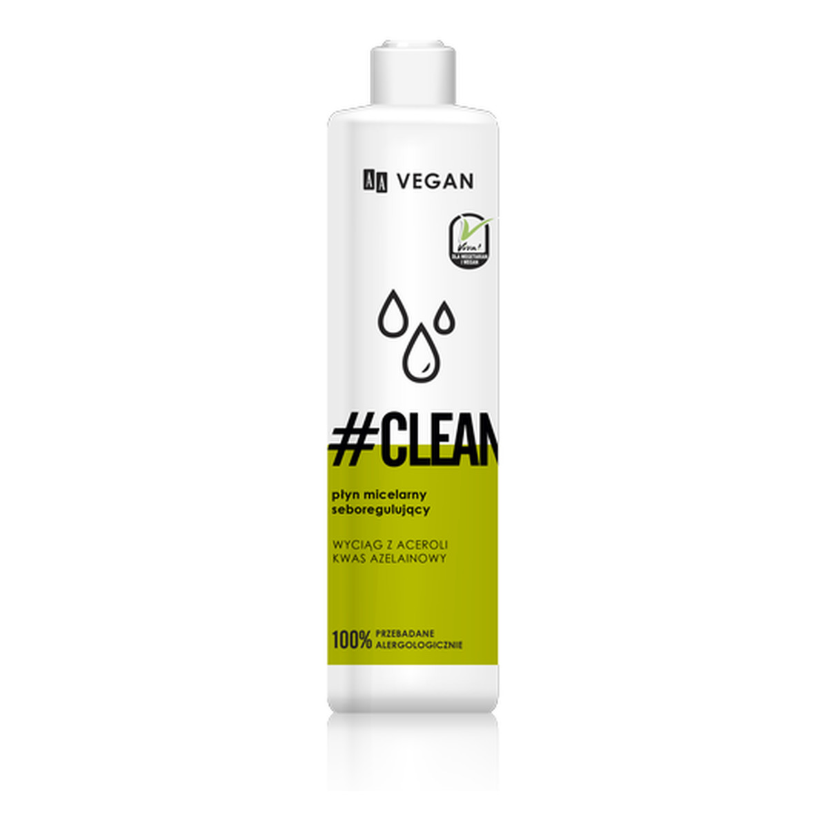AA Vegan #Clean seboregulujący płyn micelarny 250ml