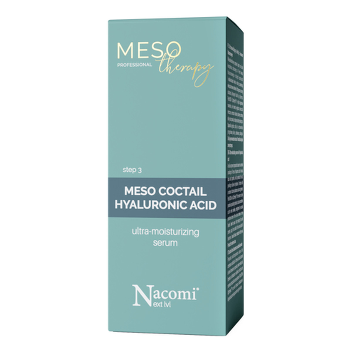 Nacomi MESO therapy Ultranawilżający koktajl z kwasem hialuronowym 15ml
