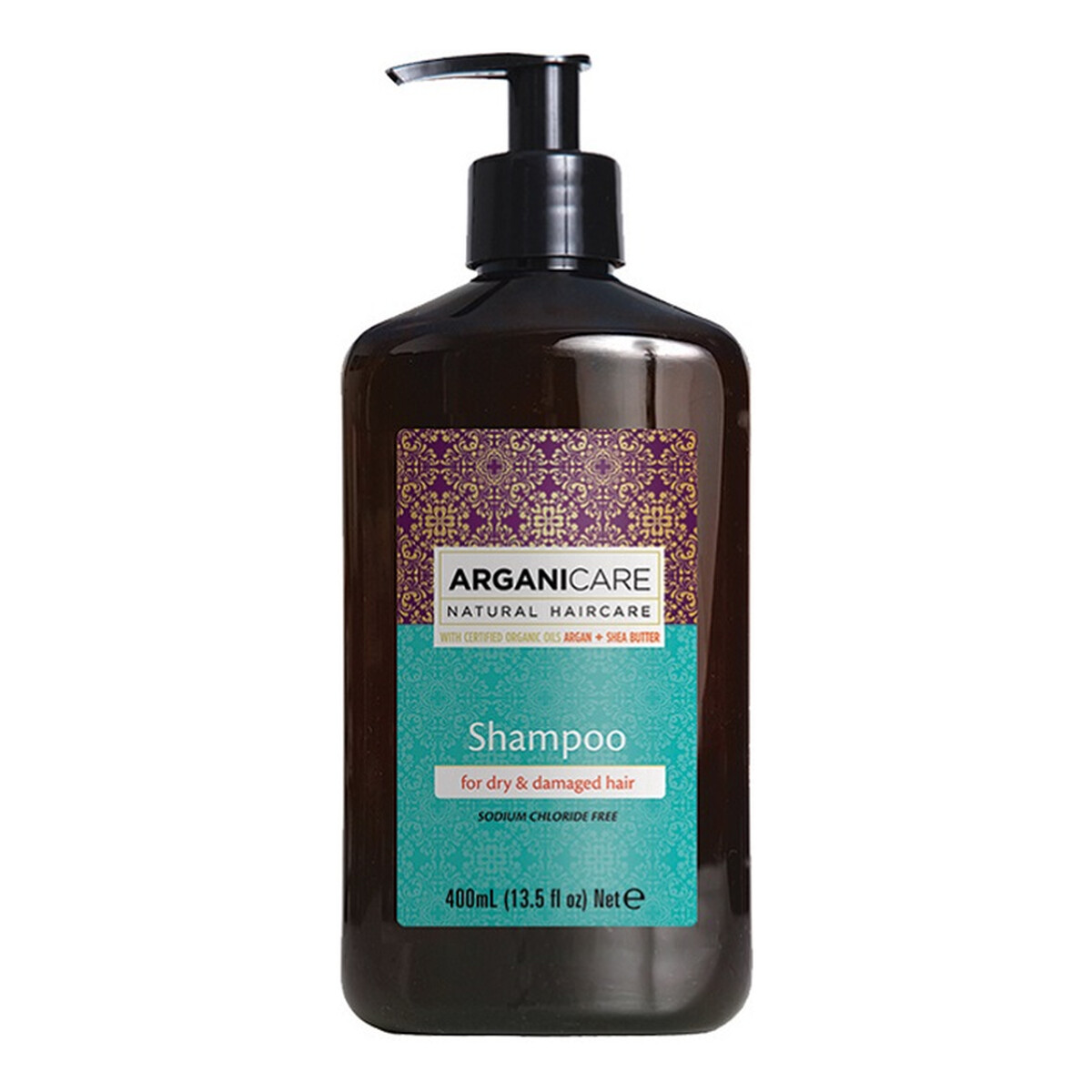 Arganicare Shea butter szampon do suchych i zniszczonych włosów 400ml