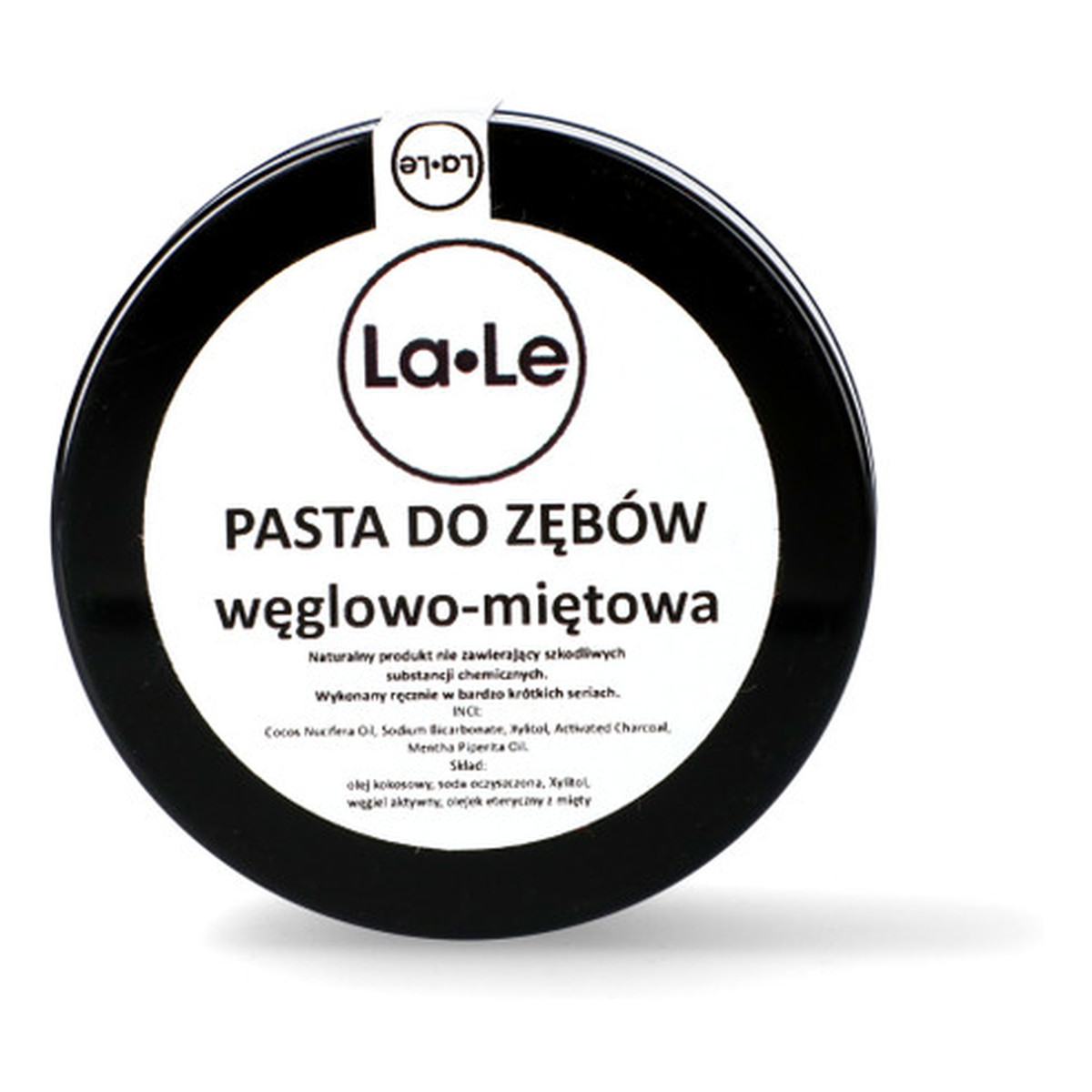 La-Le Pasta do zębów miętowo-węglowa 100ml