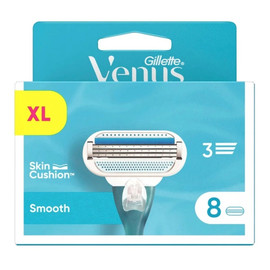 Gillette venus smooth ostrza wkłady wymienne do maszynki do golenia dla kobiet 1 op.-8 szt.