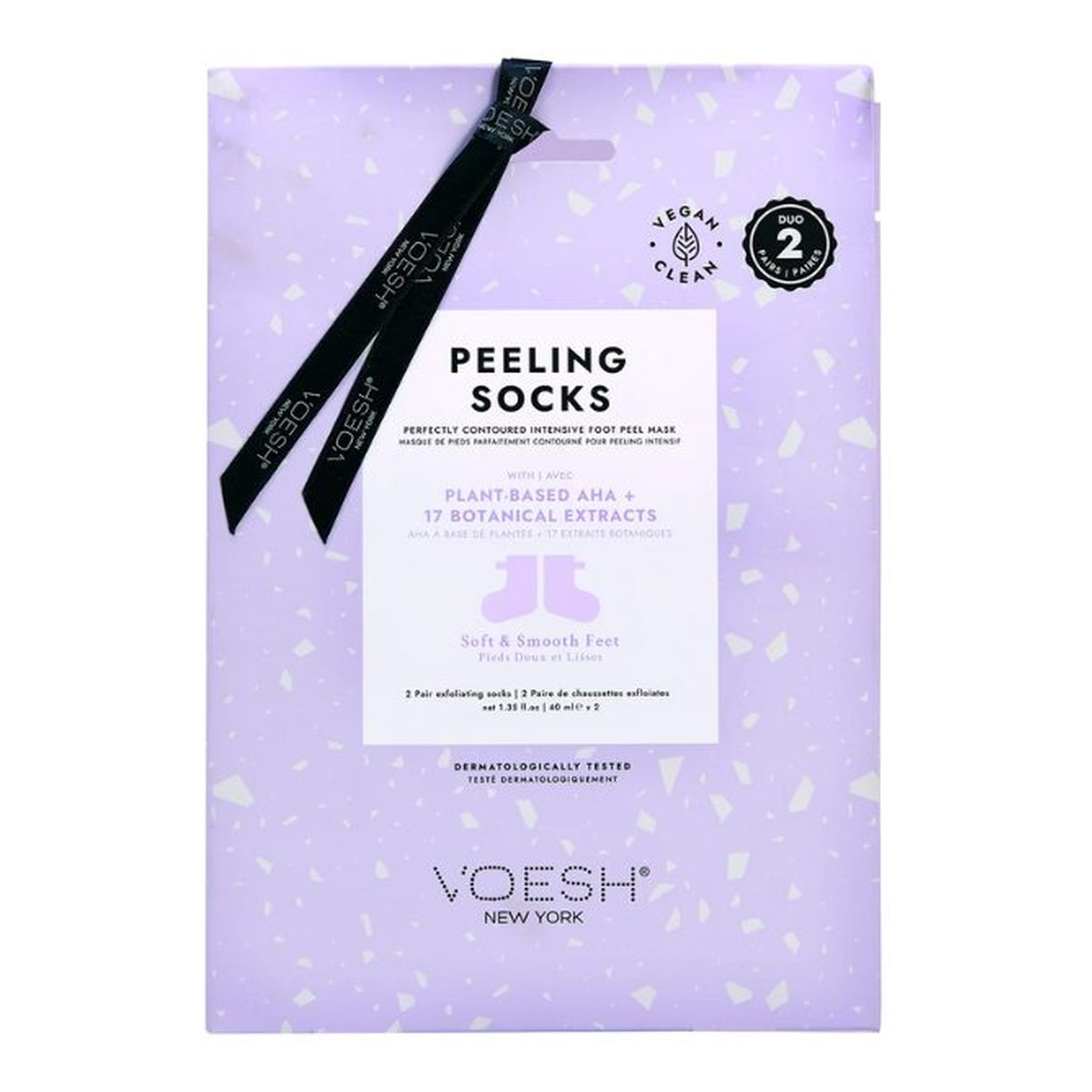 Voesh Peeling socks skarpetki złuszczające z ekstraktem z lawendy 2 pary