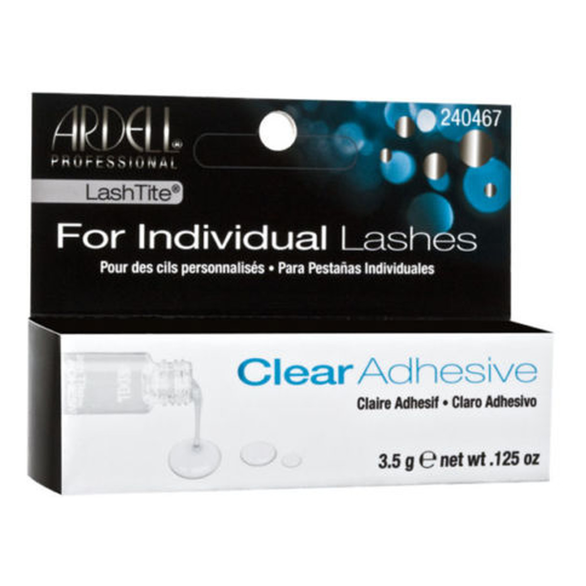 Ardell LashTite Adhesive Clear Klej Do Kępek Rzęs Bezbarwny 3ml