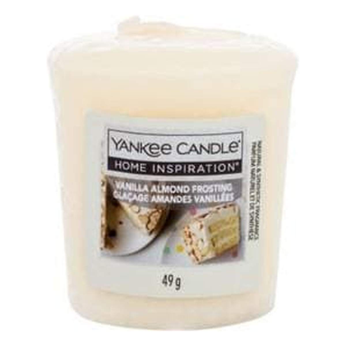 Yankee Candle Home Inspiration Świeca zapachowa Vanilla Almond Frosting 49g