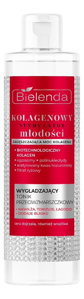 Kolagenowy stymulator młodości wygładzający tonik przeciwzmarszczkowy