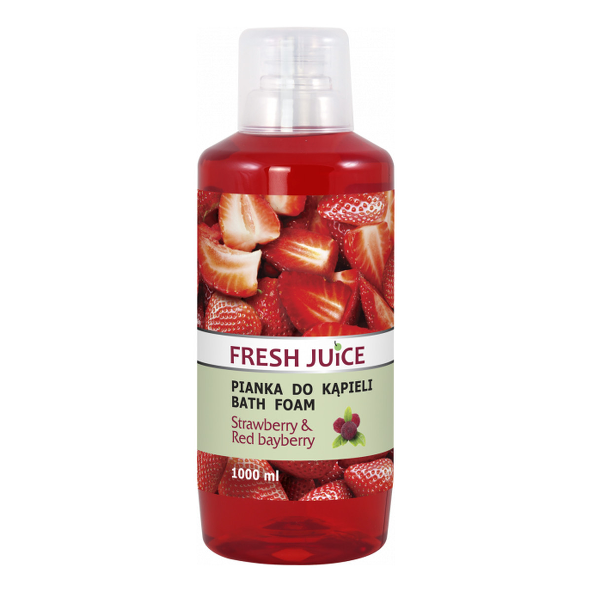 Fresh Juice Pianka do kąpieli Truskawka & Red Bayberry 1000ml
