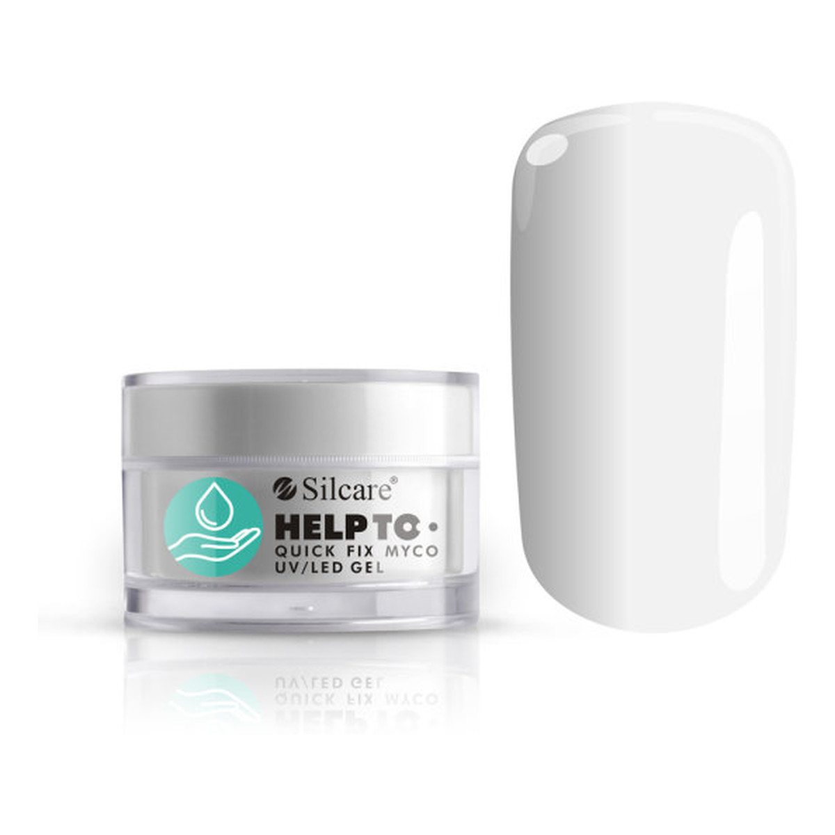 Silcare Help To Quick Fix Myco UV/LED żel bezkwasowy do rekonstrukcji paznokci dłoni i stóp 15g