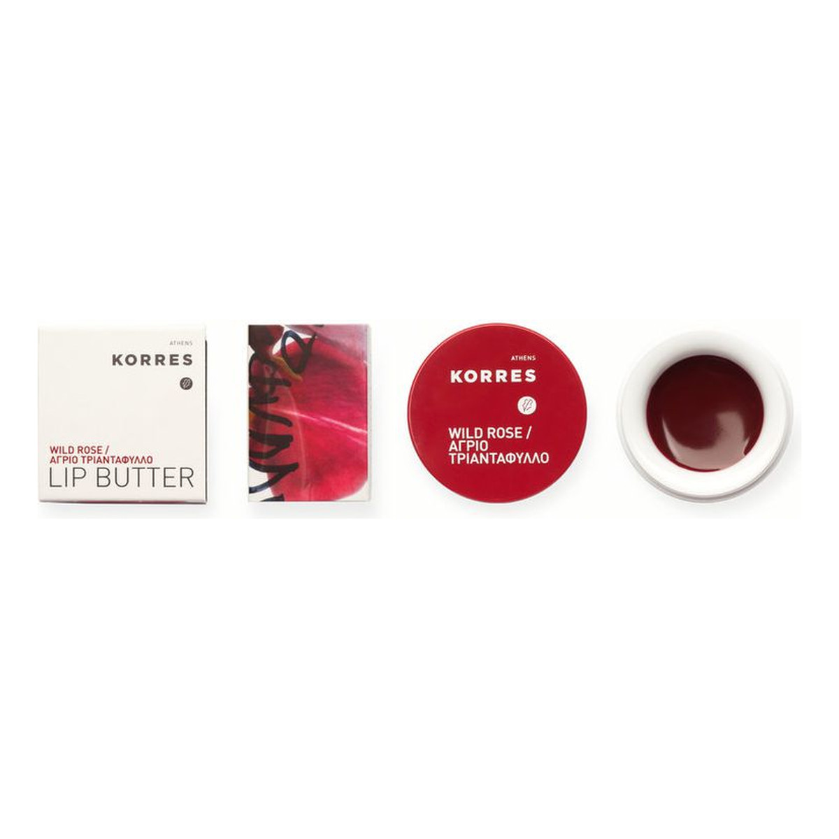 Korres Lip Butter masełko do ust Wild Rose 6g