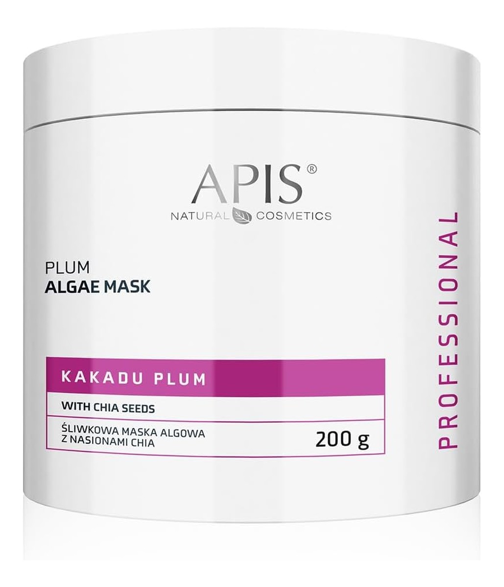 śliwkowa maska algowa z nasionami chia
