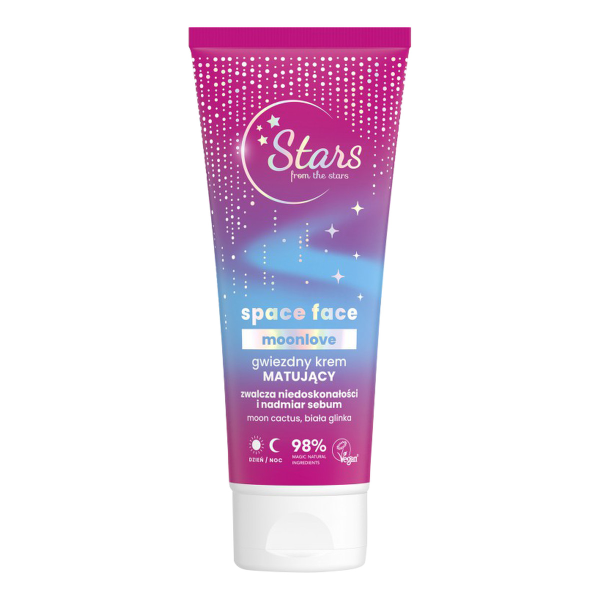 Stars from the Stars Space Face Moonlove Gwiezdny krem matujący 50ml