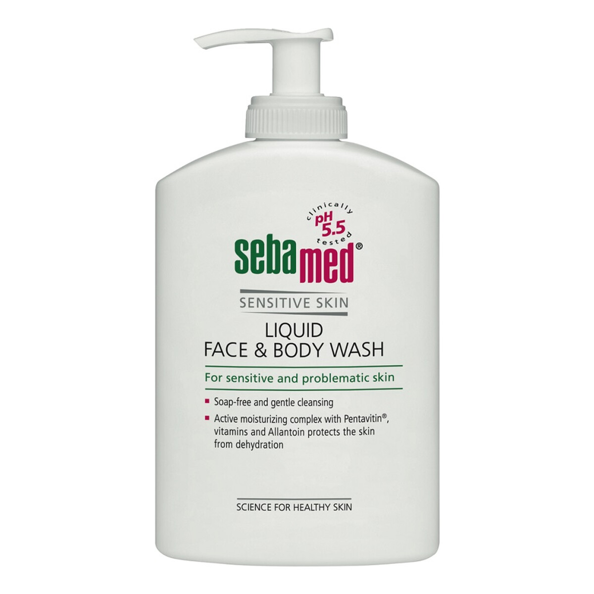 Sebamed Sensitive Skin Liquid Face Body Wash Emulsja do mycia twarzy i ciała 300ml