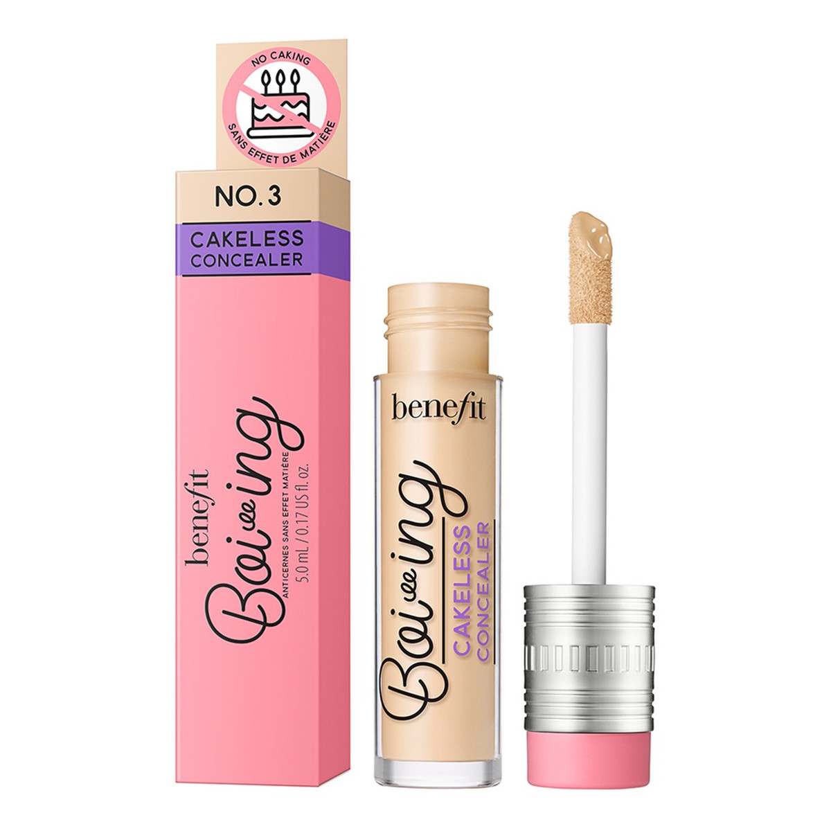 Benefit Boi-Ing Cakeless Concealer mocno kryjący korektor w płynie 5ml