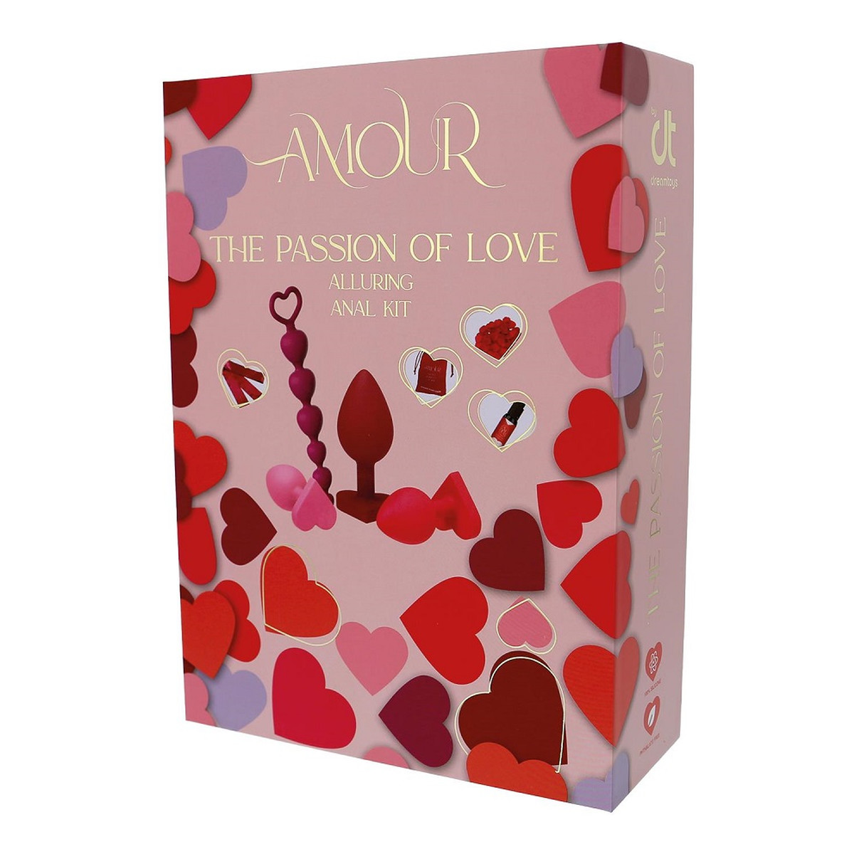 Dream Toys Amour The Passion Of Love Alluring Anal Kit Zestaw zabawek do treningu analnego