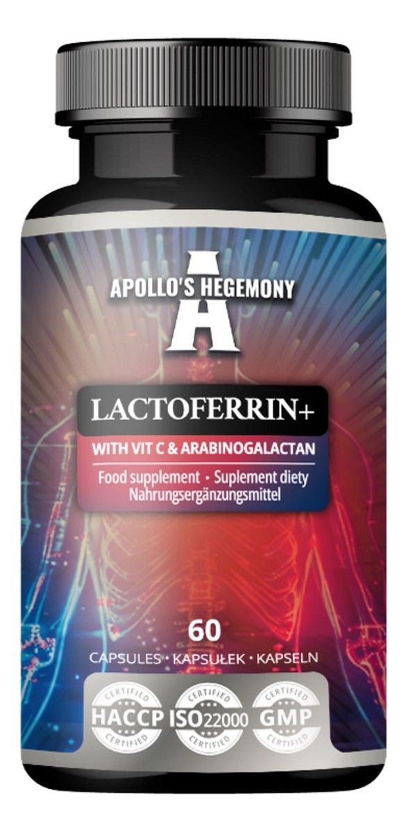 Lactoferrin+ suplement diety 60 Kapsułek